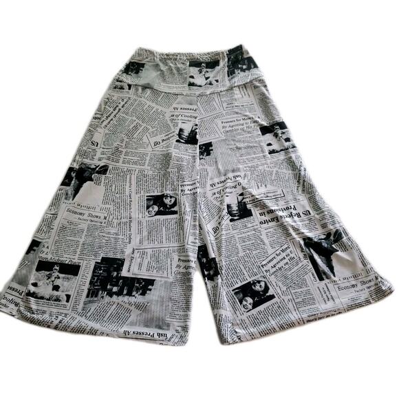 Cover Charge Women's Wide Leg Capri Pants Multicolor Size Small Polyester Blend - Picture 1 of 12